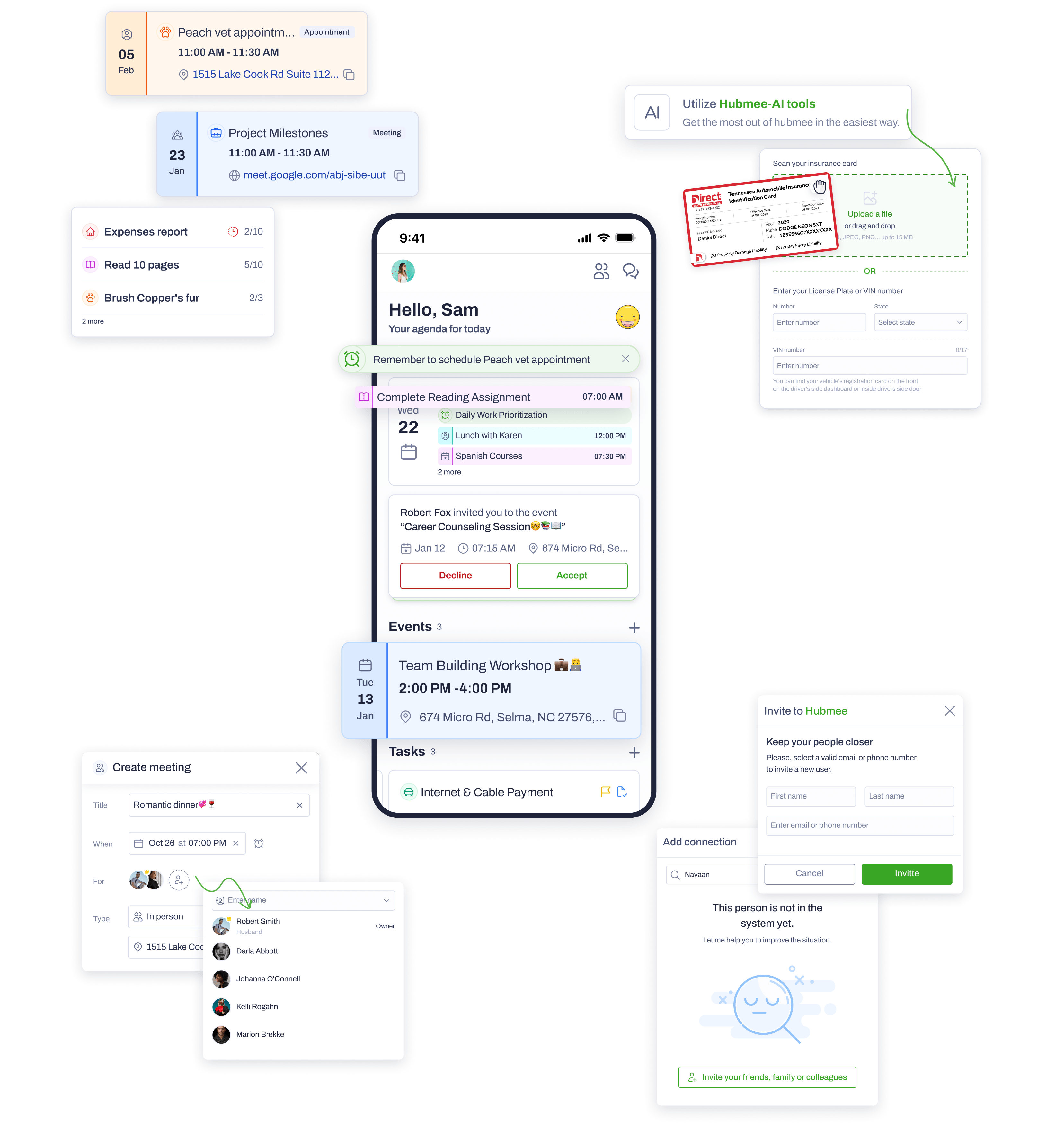 Unlocking Simplicity:
The <greenText>Hubmee</greenText> Concept Unveiled