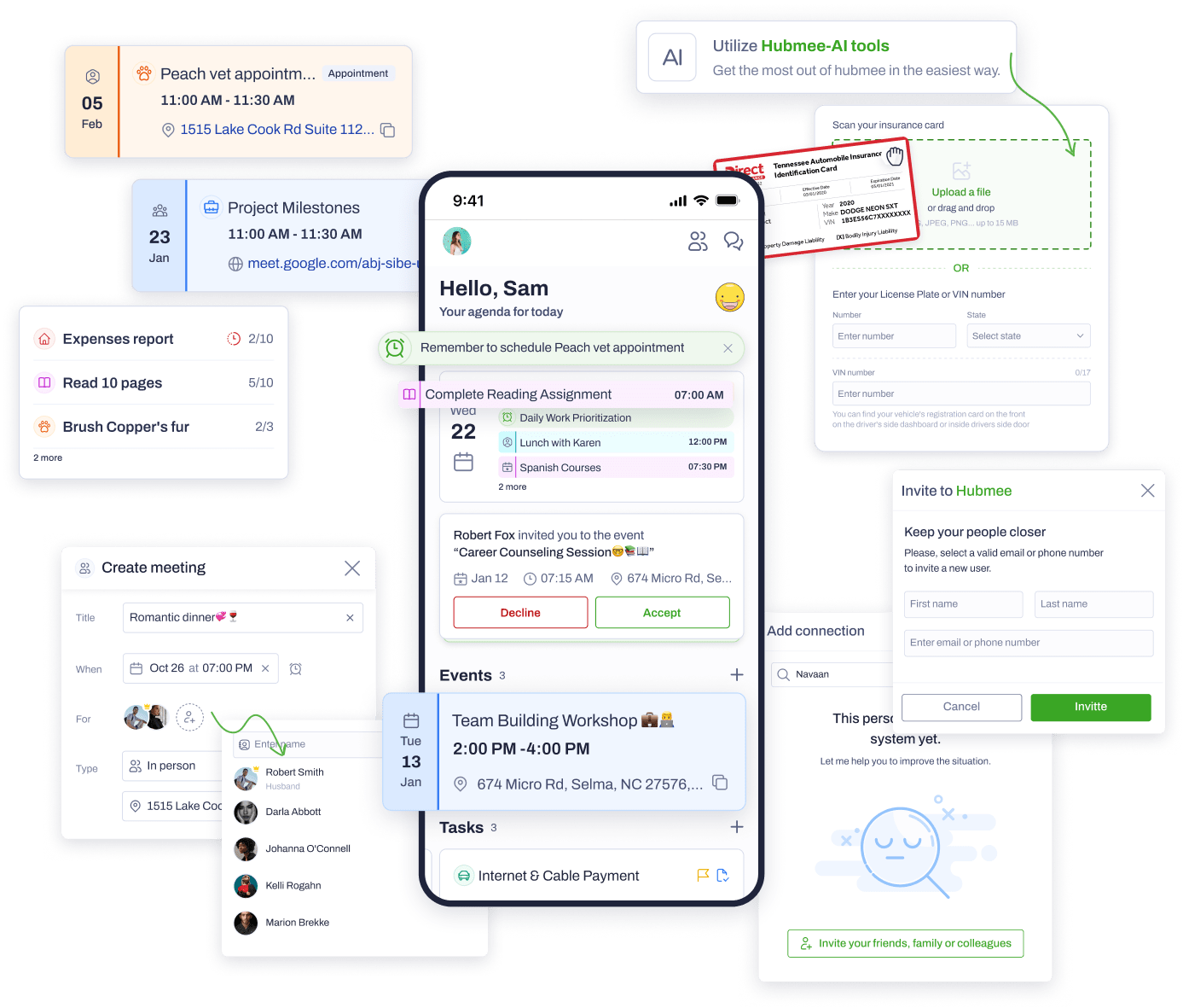 Unlocking Simplicity:
The <greenText>Hubmee</greenText> Concept Unveiled